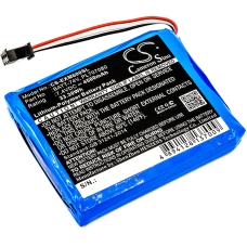 Compatibele batterijvervanging voor Extech BATT-74V,PL707080