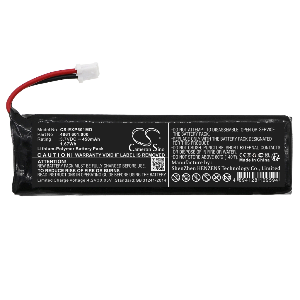 Batterijen Vervangt 4861 601.000