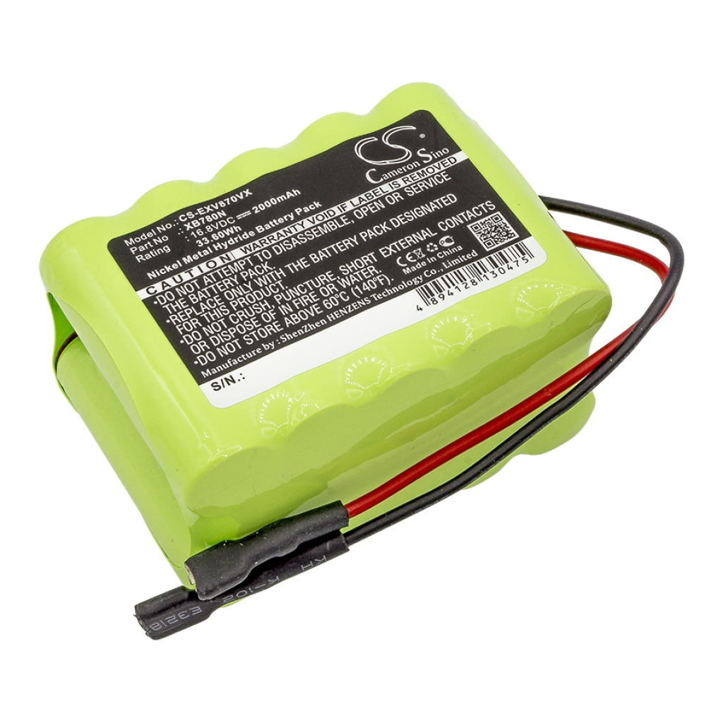 Compatibele batterijvervanging voor Euro Pro XB780N