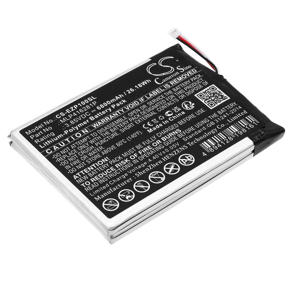 Batterijen Vervangt MLP416281P