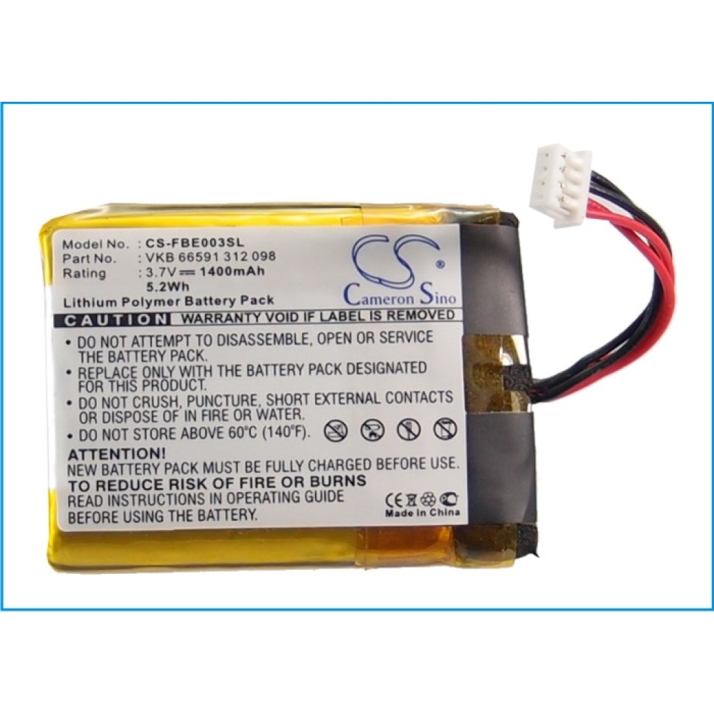 Batterijen Vervangt VKB 66591 312 098