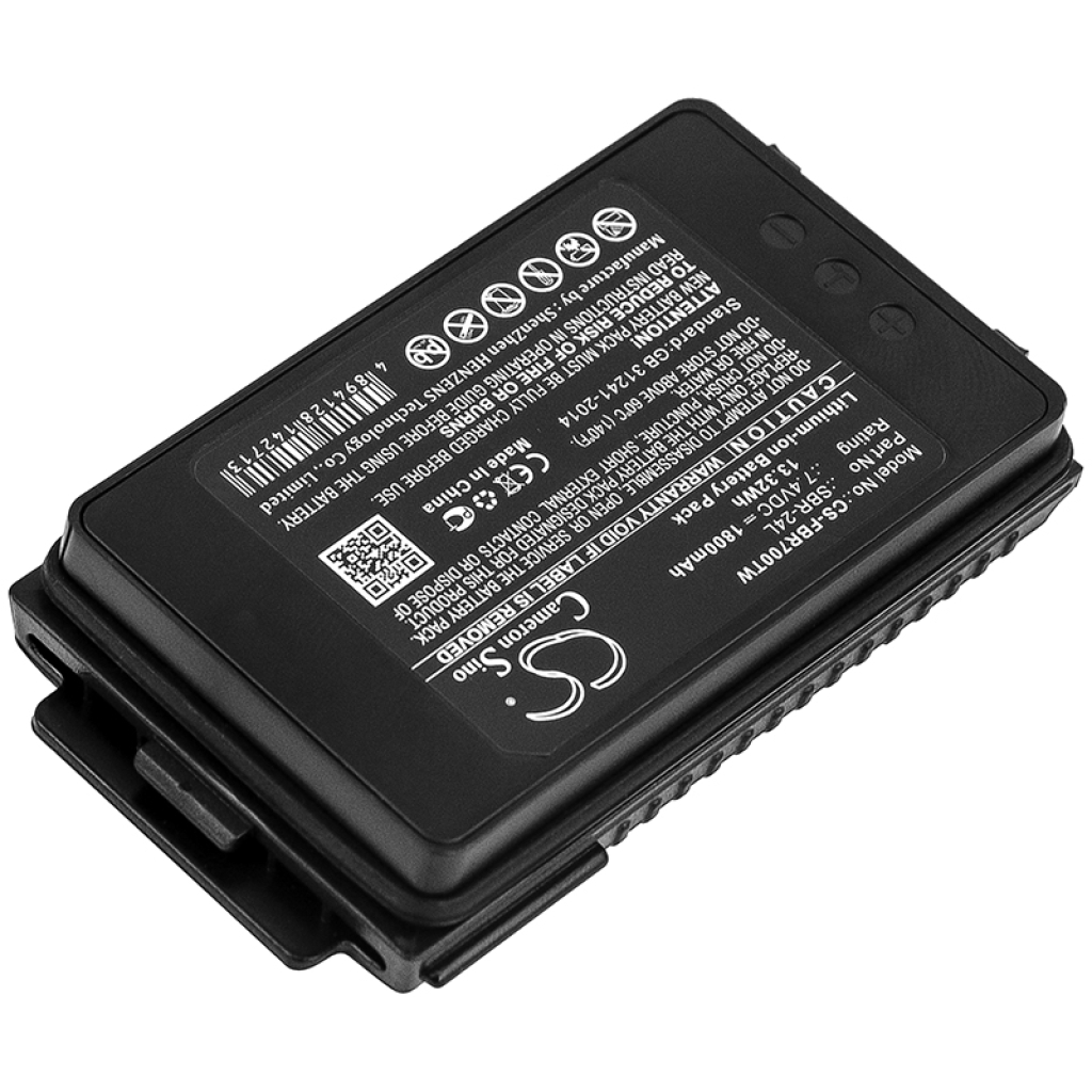 Batterij voor tweerichtingsradio YAESU FT-70DR (CS-FBR700TW)