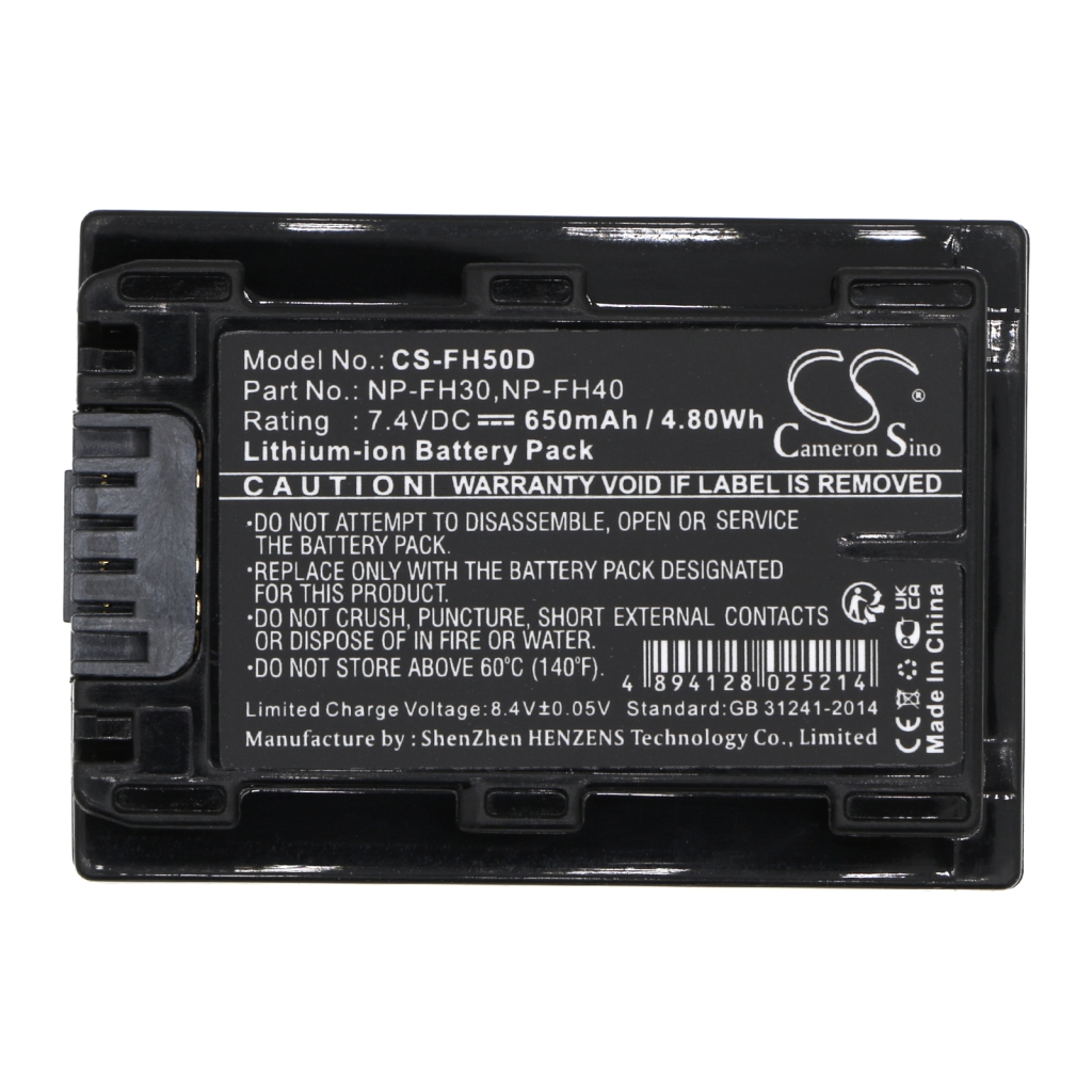 Batterij voor camera Sony DCR-SR210E