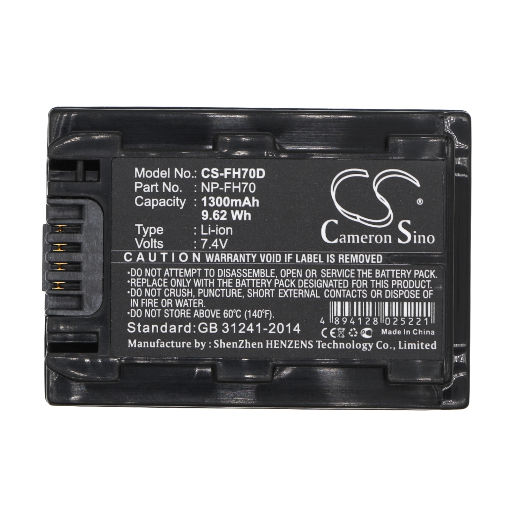 Batterij voor camera Sony DCR-DVD103