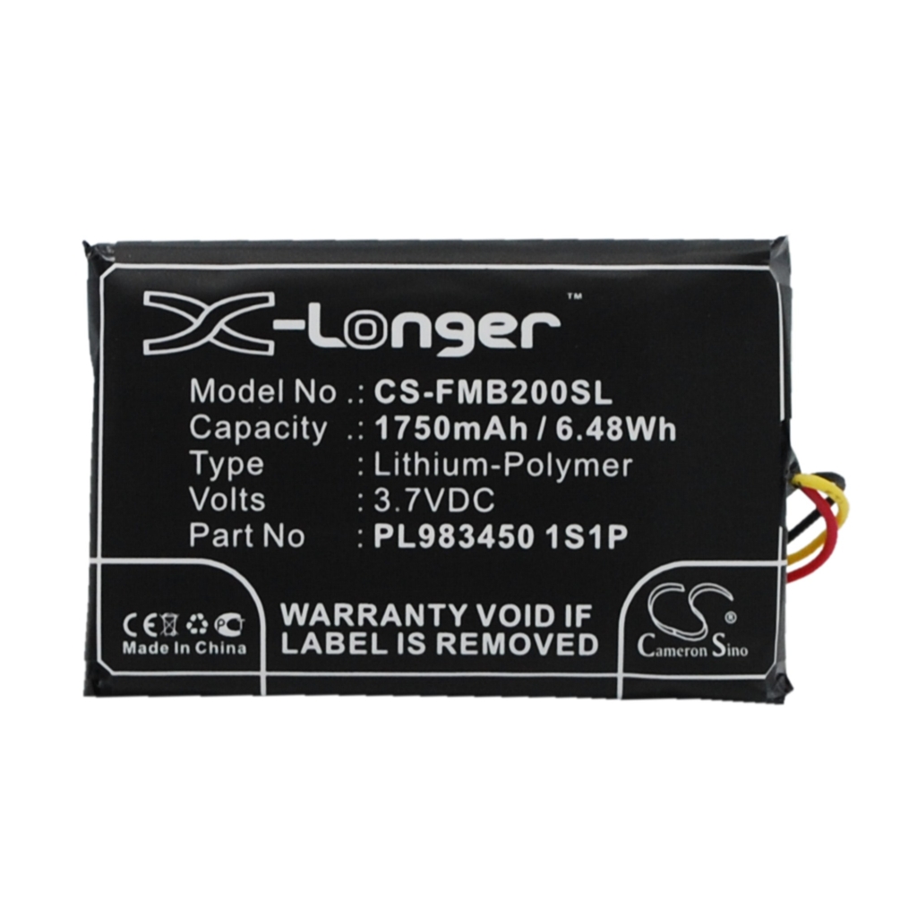 Batterijen Vervangt PL983450 1S1P