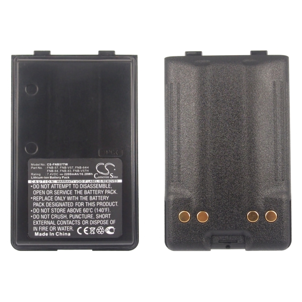 Batterij voor tweerichtingsradio Vertex FT-60