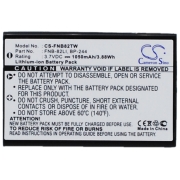 CS-FNB82TW<br />Batterijen voor   vervangt batterij BP-244