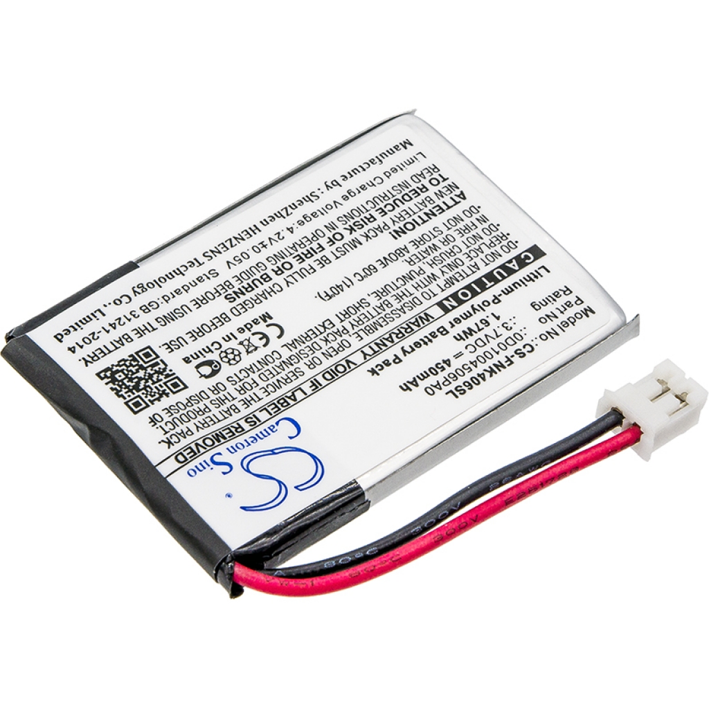 Batterijen Vervangt 0D01004506PA0