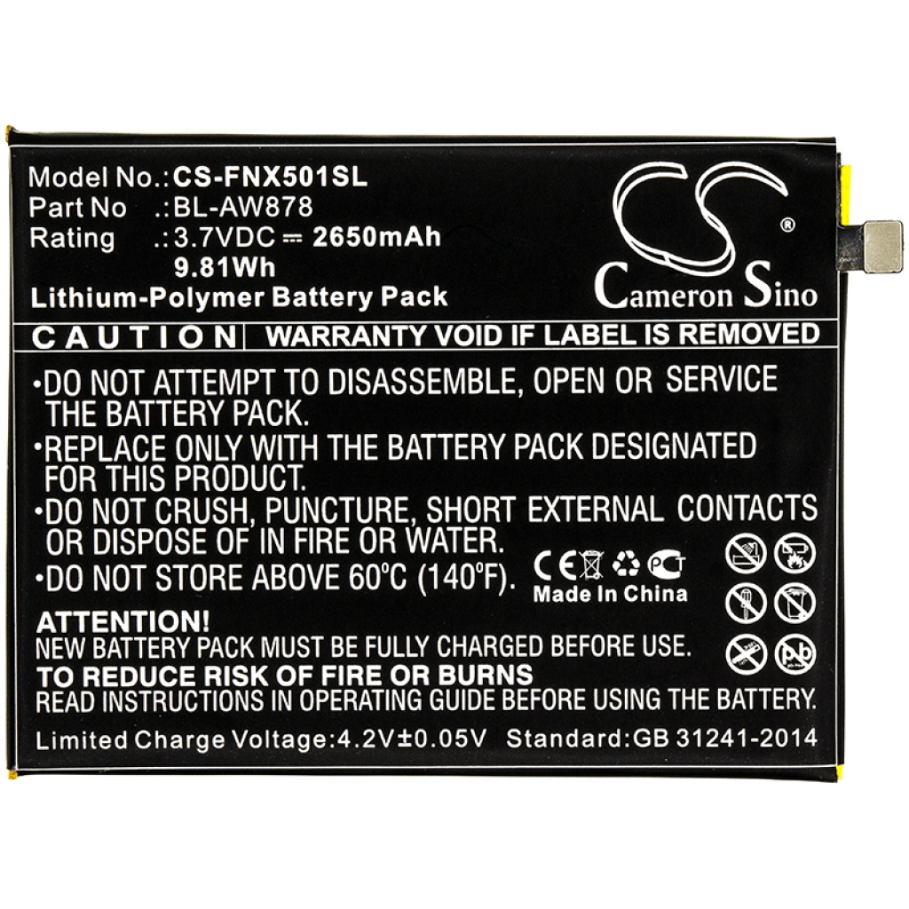 Batterij voor mobiele telefoon Infinix CS-FNX501SL