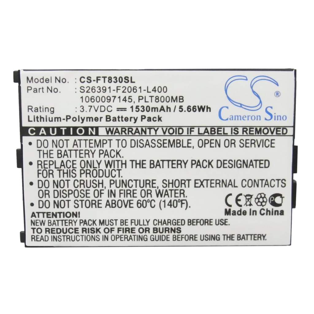 Batterijen Vervangt 1060097145