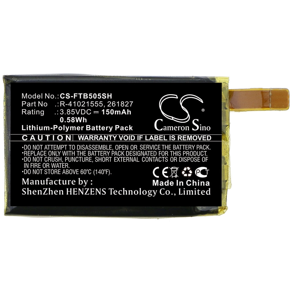 Batterijen Smartwatch batterij CS-FTB505SH