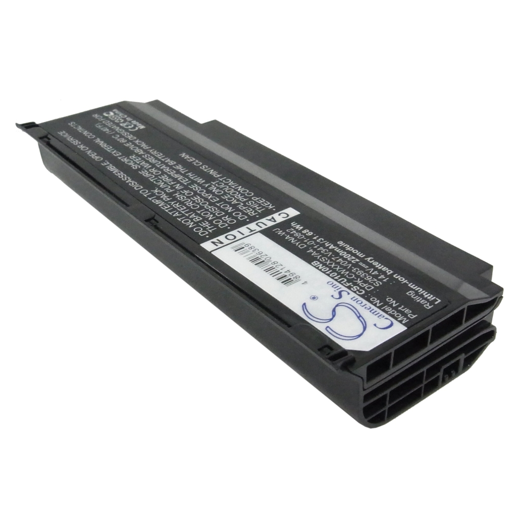 Notebook batterij Fujitsu Lifebook M1010