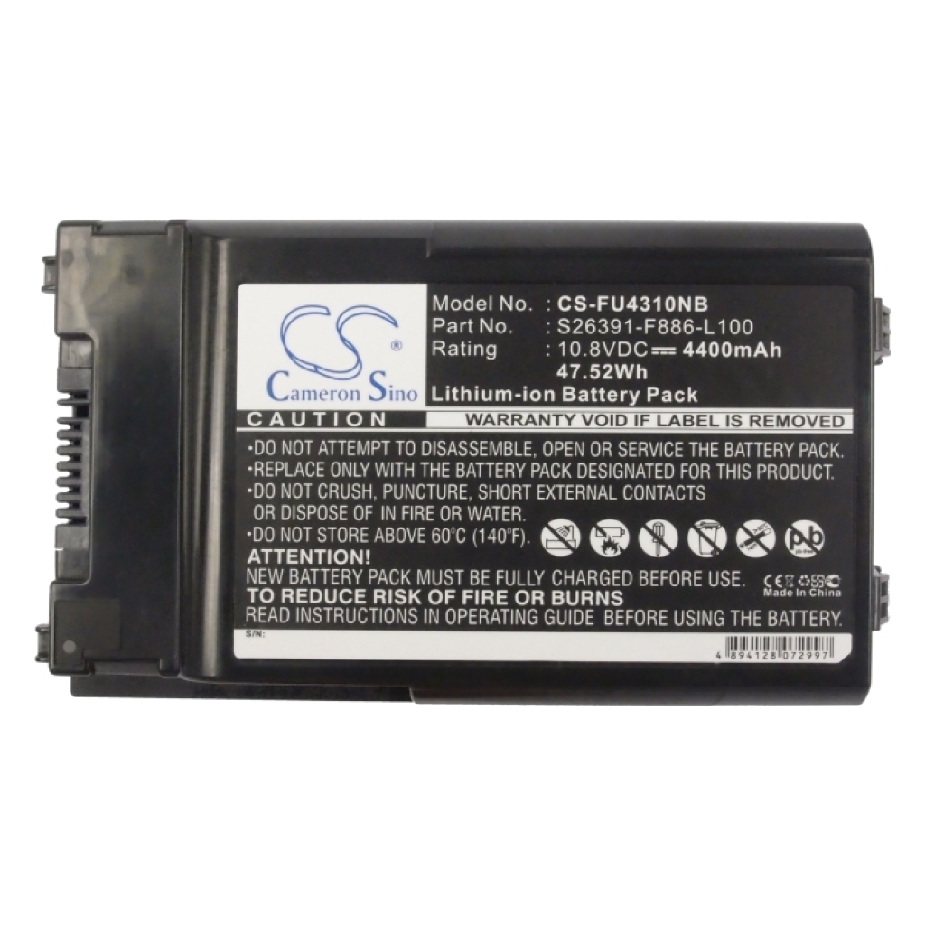 Batterijen Vervangt FPCBP280AP