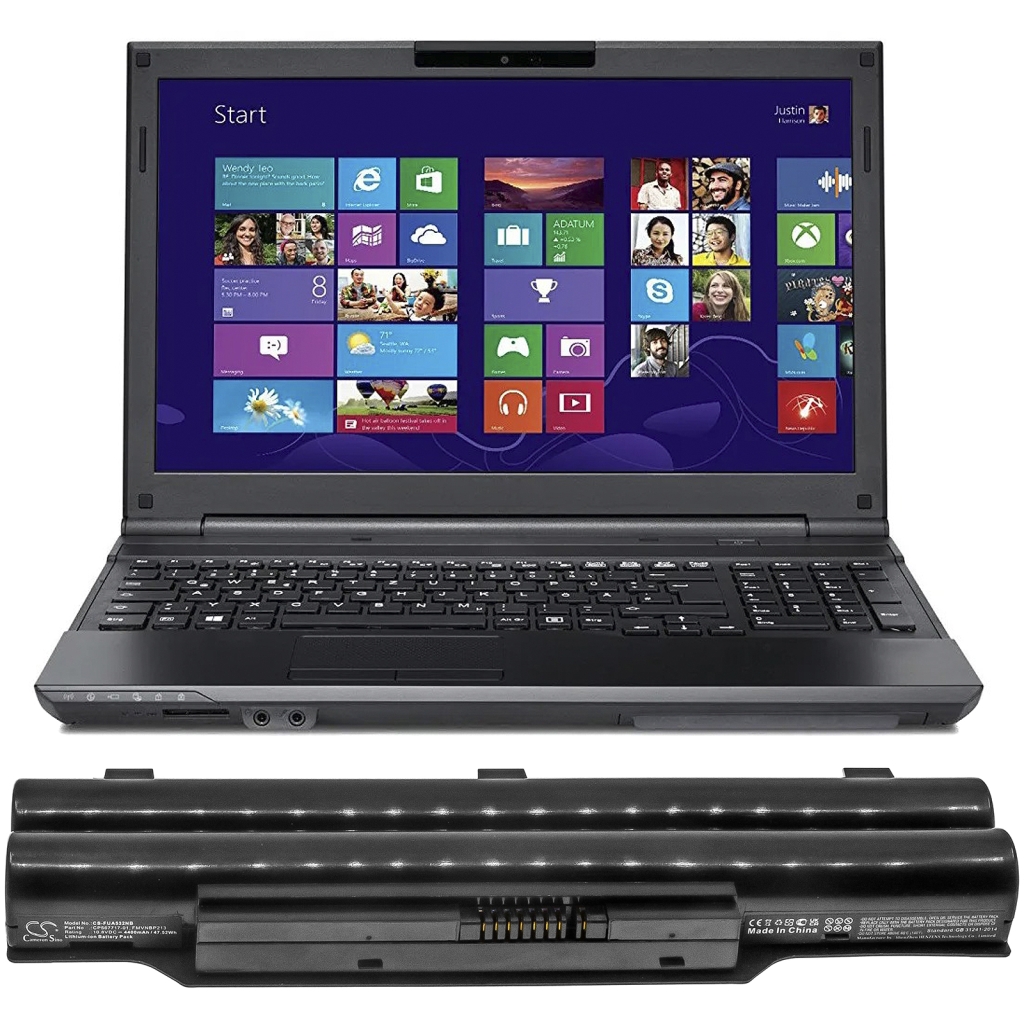 Notebook batterij Fujitsu LifeBook A531(VFY A5310MP431) (CS-FUA532NB)