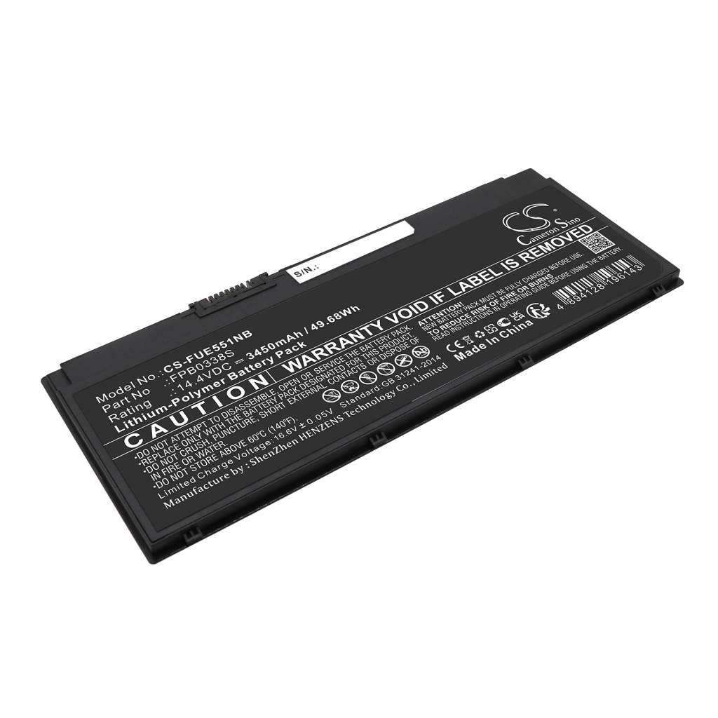 Notebook batterij Fujitsu Lifebook E558(VFY E5580MP580DE) (CS-FUE551NB)