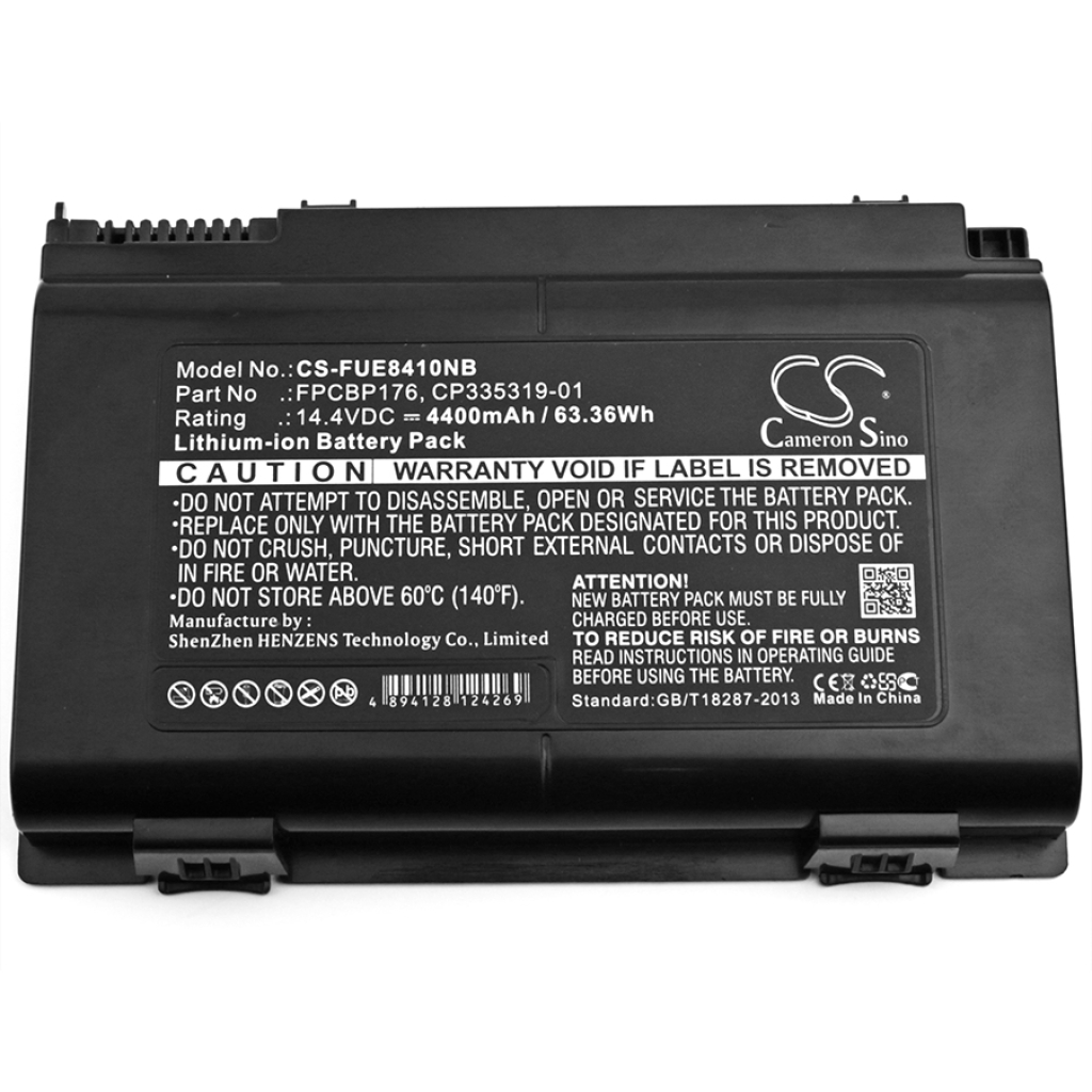 Batterijen Vervangt FPCBP175A