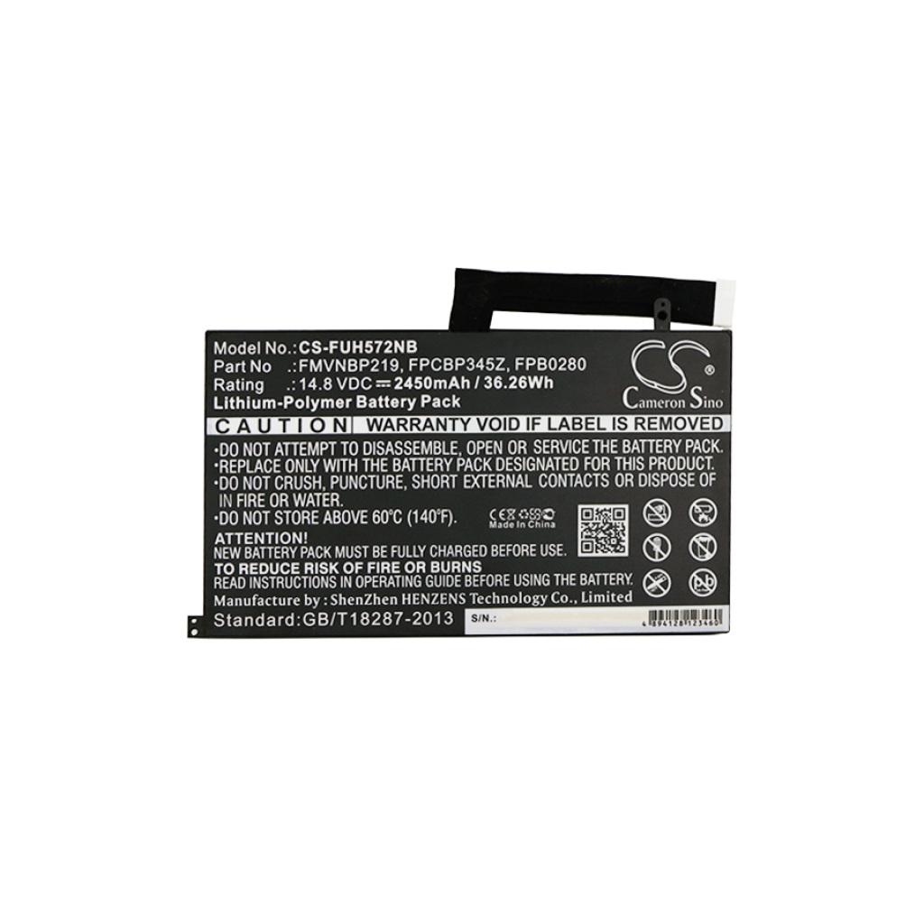 Notebook batterij Fujitsu LifeBook UH572 (CS-FUH572NB)