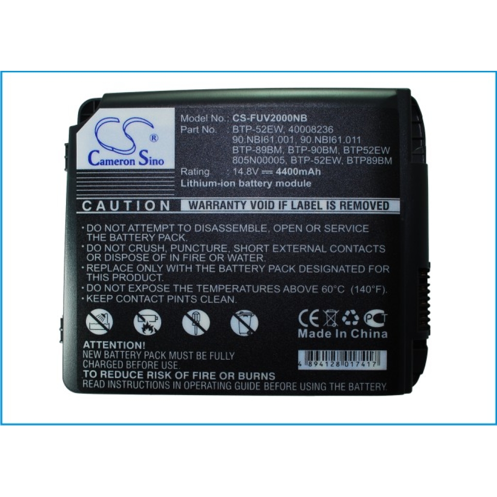 Notebook batterij AOPEN CS-FUV2000NB