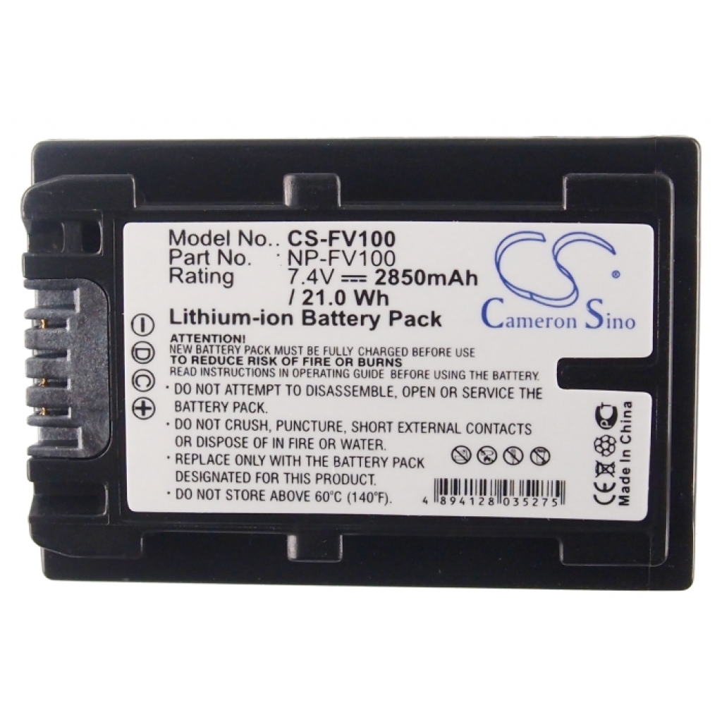 Batterij voor camera Sony DCR-SR68E