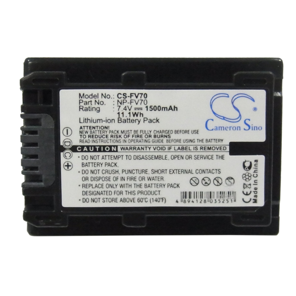 Batterij voor camera Sony HDR-CX360V