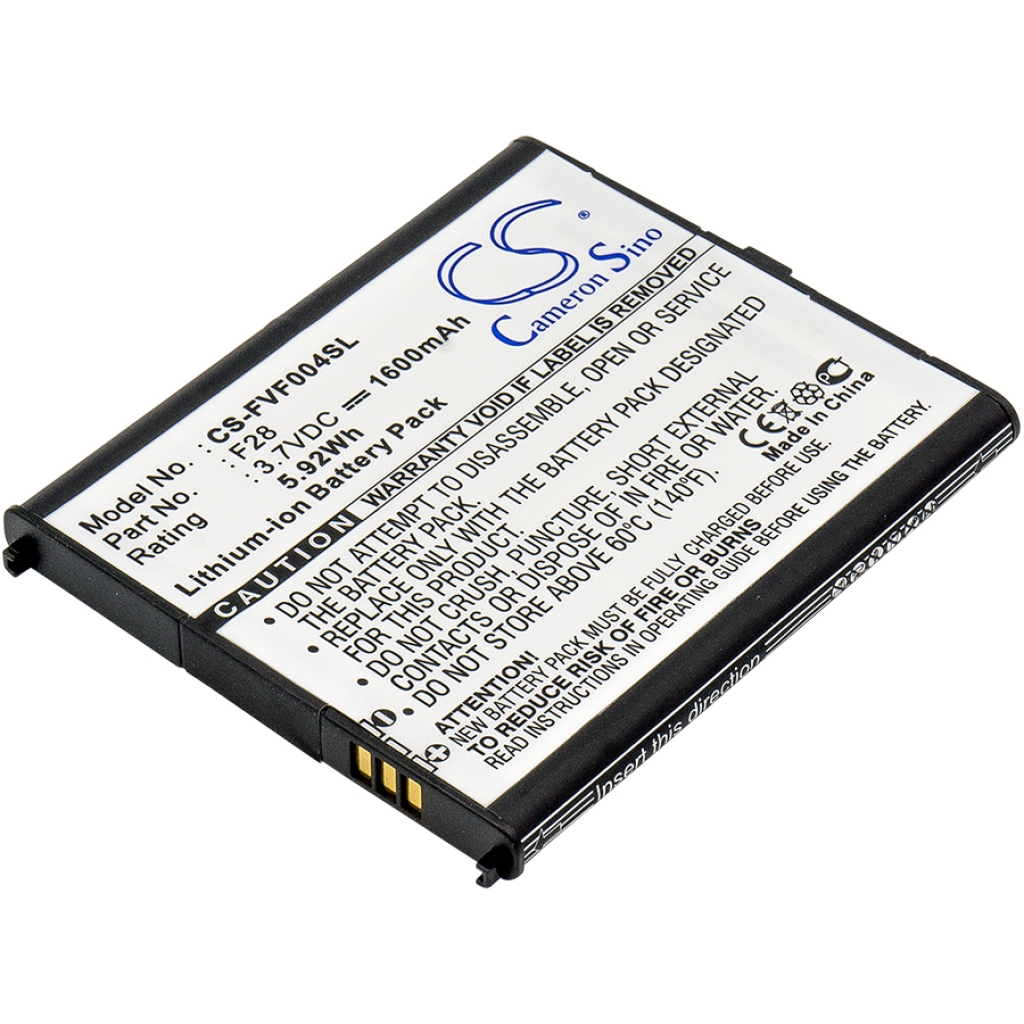 Batterij voor mobiele telefoon Fujitsu CS-FVF004SL