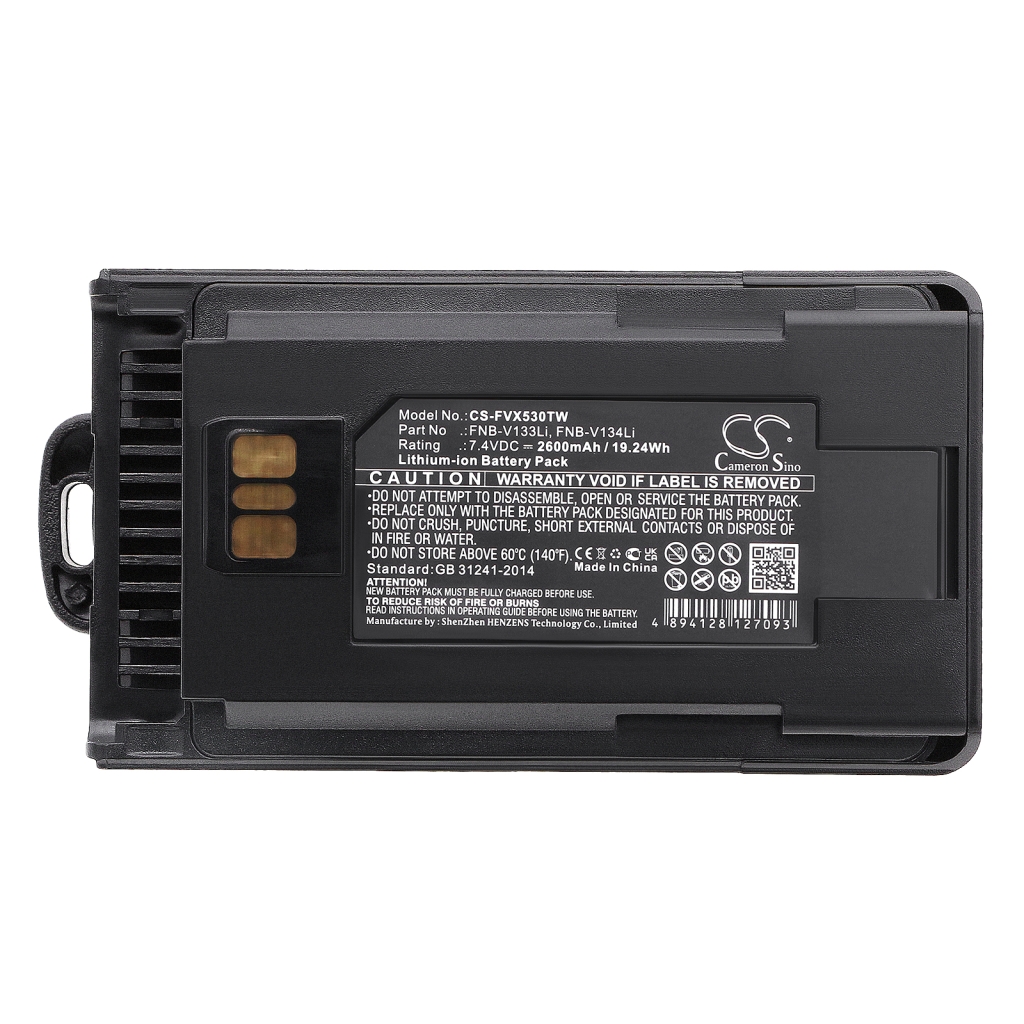 Batterij voor tweerichtingsradio Motorola CS-FVX530TW