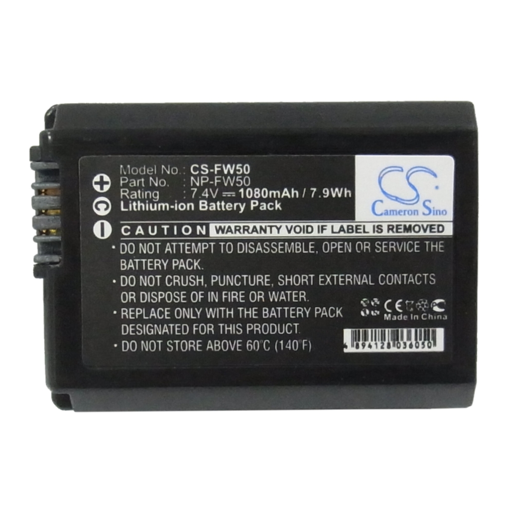 Batterij voor camera Sony Mirrorless Alpha A3000