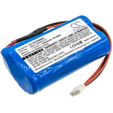 Compatibele batterijvervanging voor G-care BAK-18650C4*2