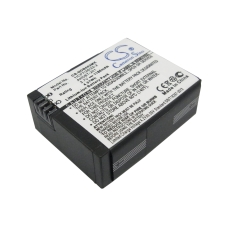 Compatibele batterijvervanging voor GoPro 1ICP7/26/33-2,601-00724-00A,AHDBT-201,AHDBT-301,AHDBT-302...