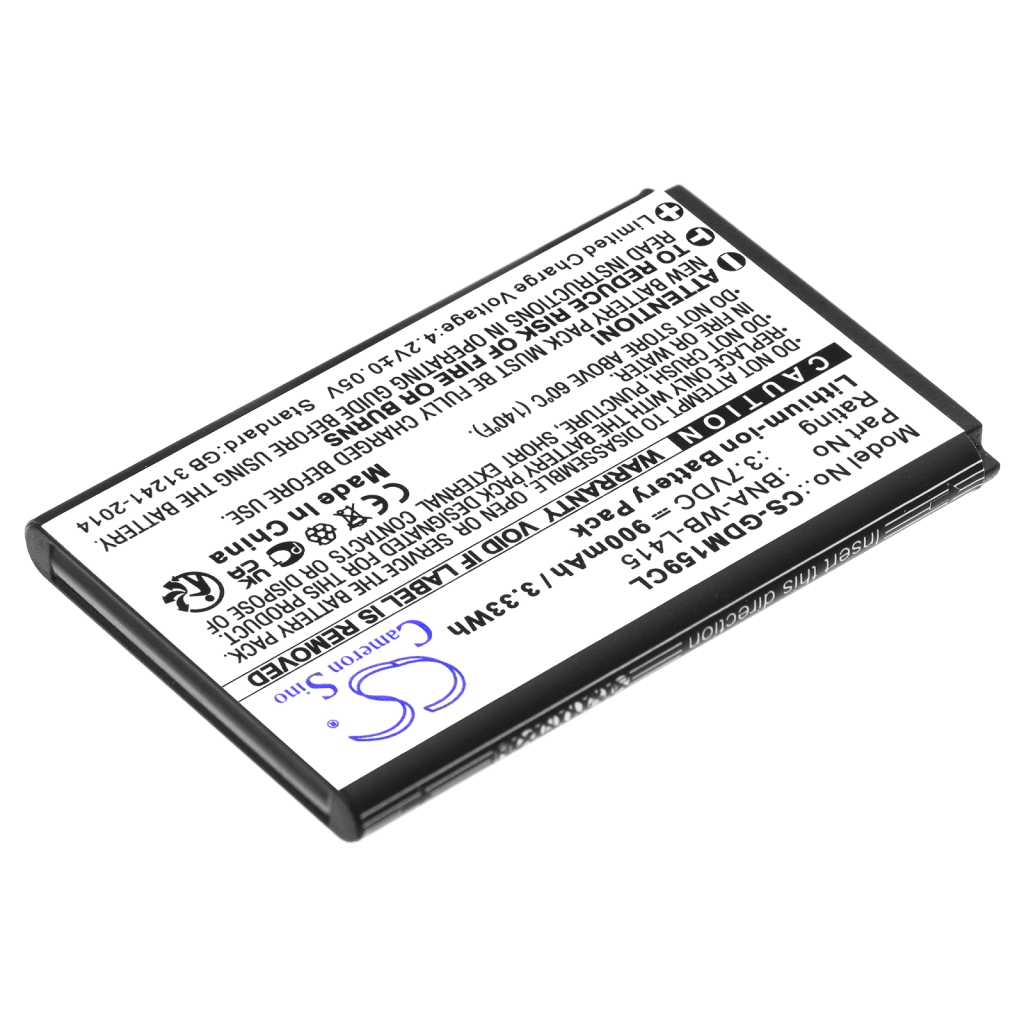 Batterijen Draadloze telefoon batterij CS-GDM159CL