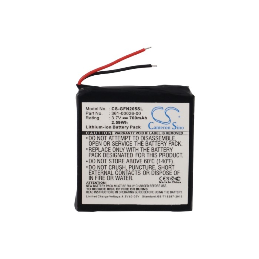 GPS, Navigator Batterij Garmin CS-GFN205SL