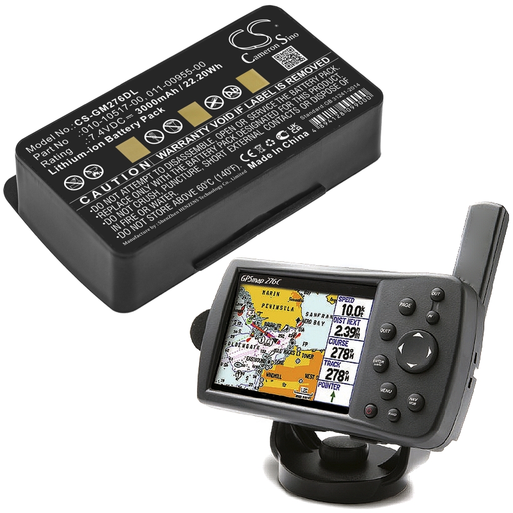 Batterijen GPS, Navigator Batterij CS-GM276DL