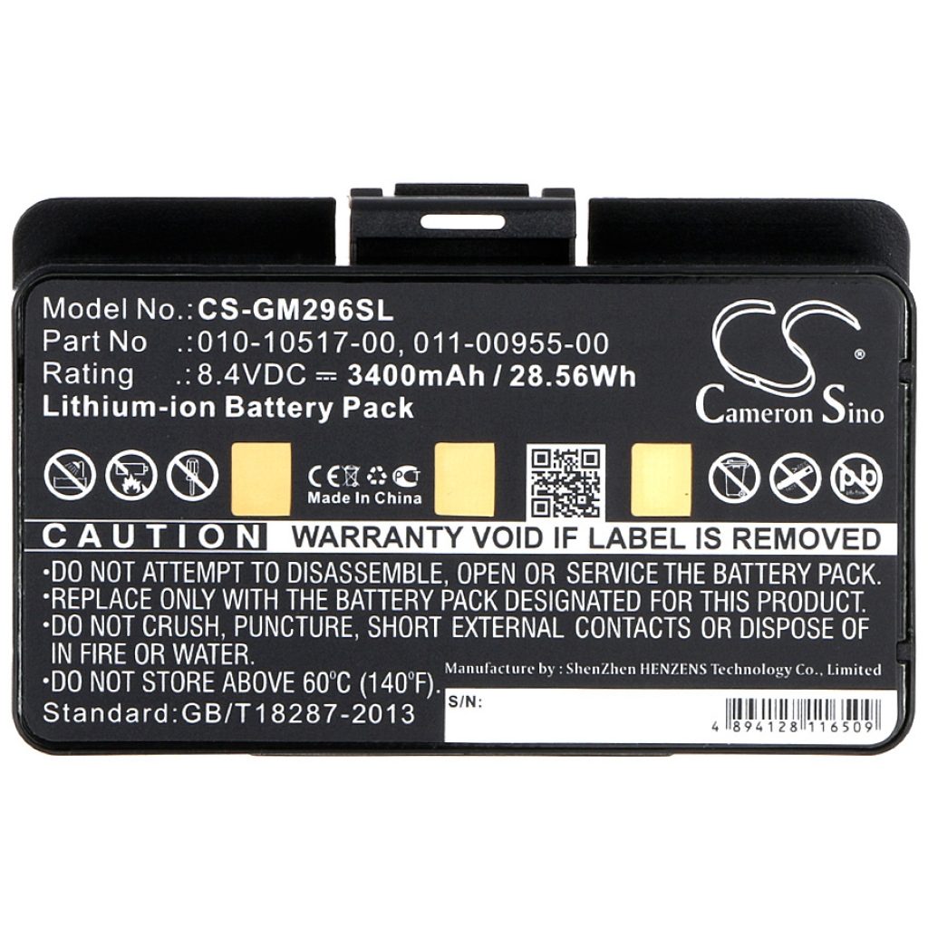 Batterijen GPS, Navigator Batterij CS-GM296SL