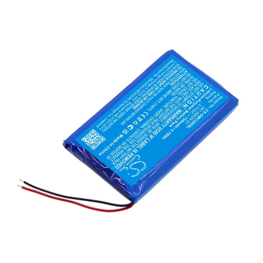 Thuis Beveiligings Camera Batterij Garmin CS-GMC250SL