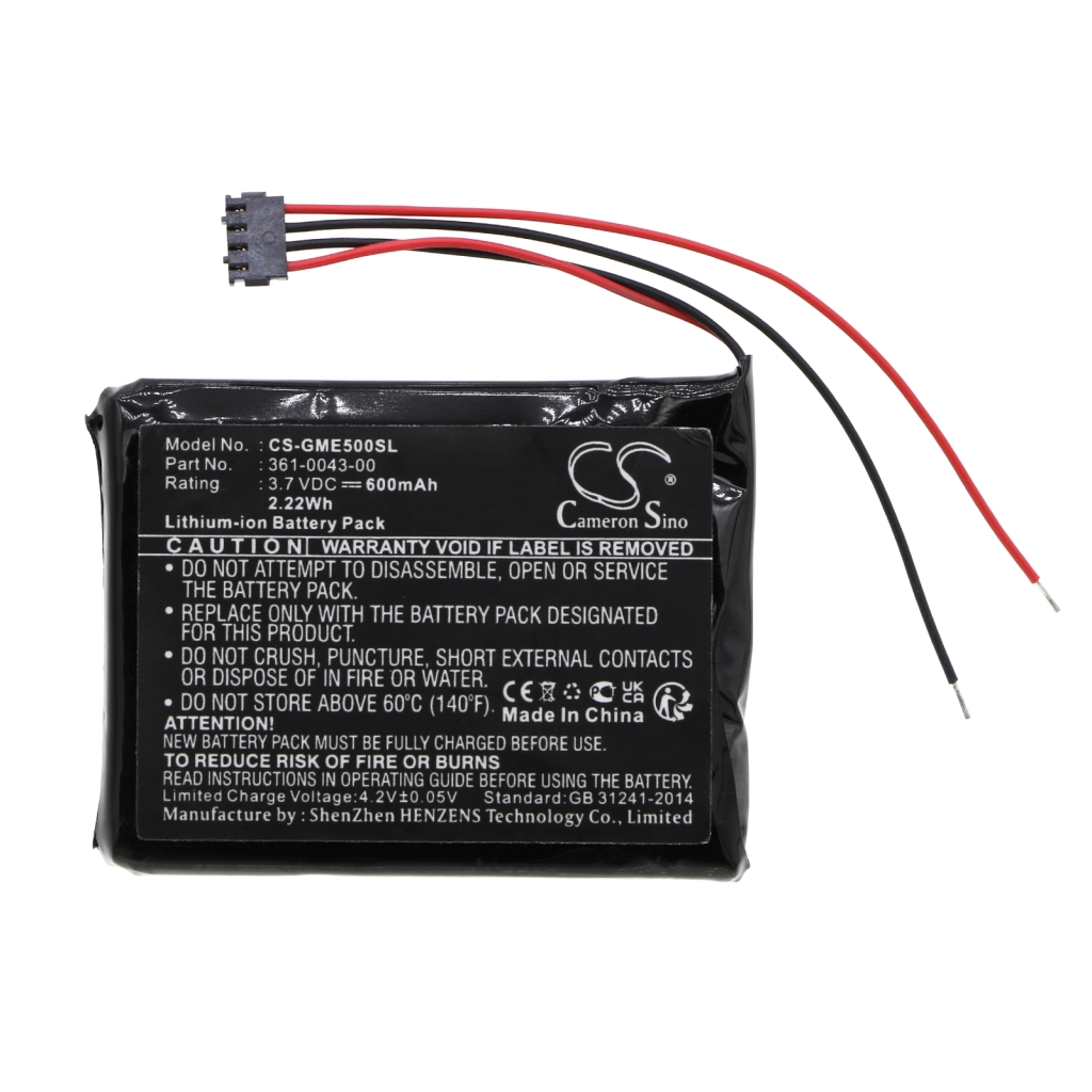 GPS, Navigator Batterij Garmin CS-GME500SL