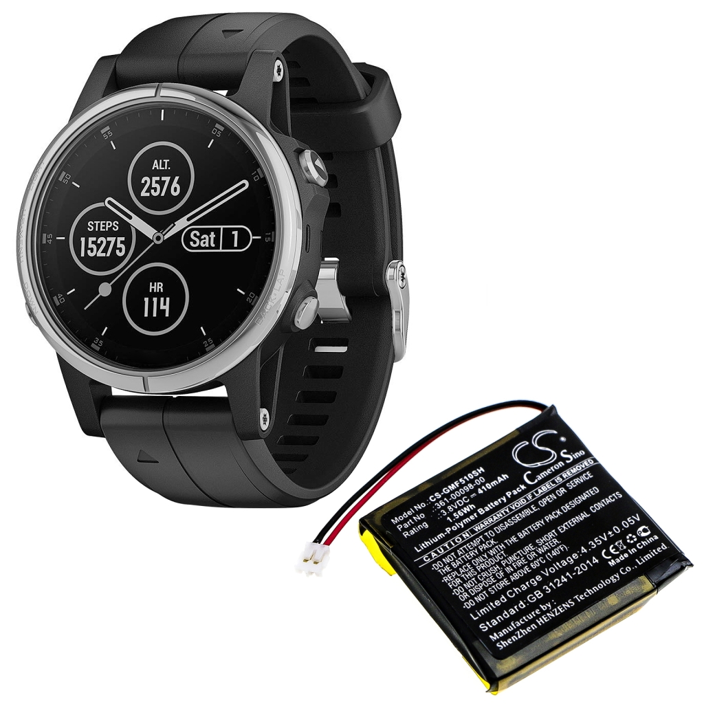 Smartwatch batterij Garmin CS-GMF510SH