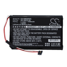 Compatibele batterijvervanging voor Garmin 361-00035-06