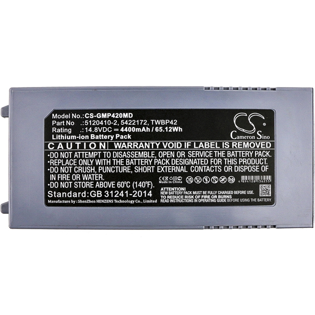 Batterijen Vervangt 5120410-2