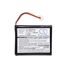 Compatibele batterijvervanging voor Garmin 010-01069-01,010-11864-00,361-00043-10