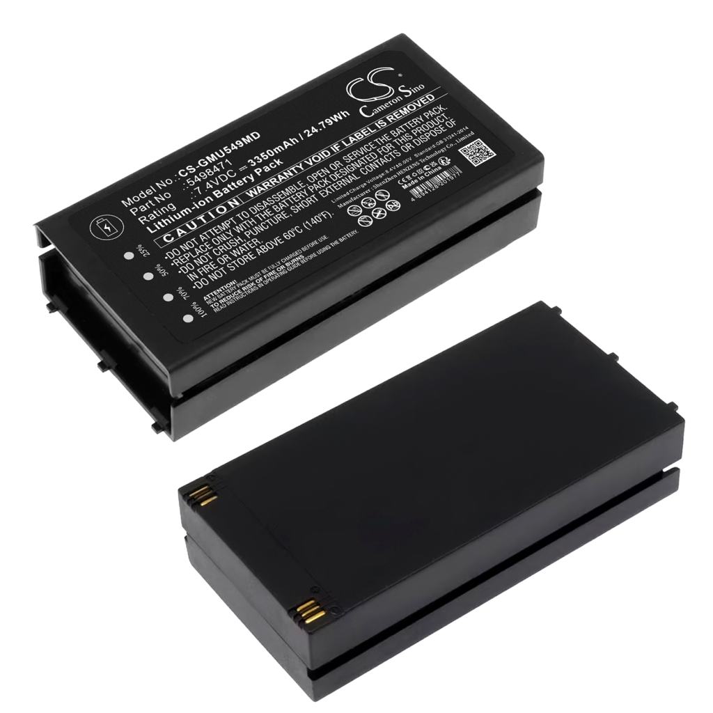 Compatibele batterijvervanging voor GE 5498471