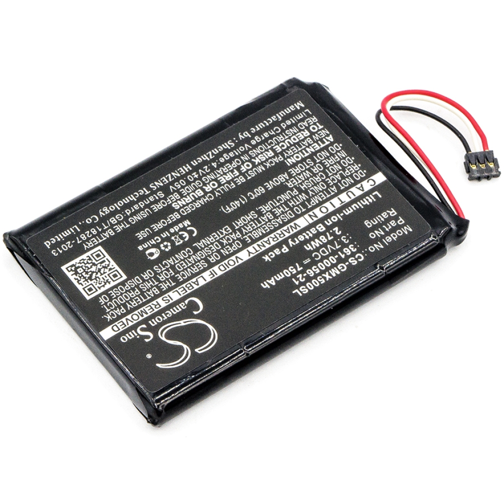 GPS, Navigator Batterij Garmin CS-GMX500SL