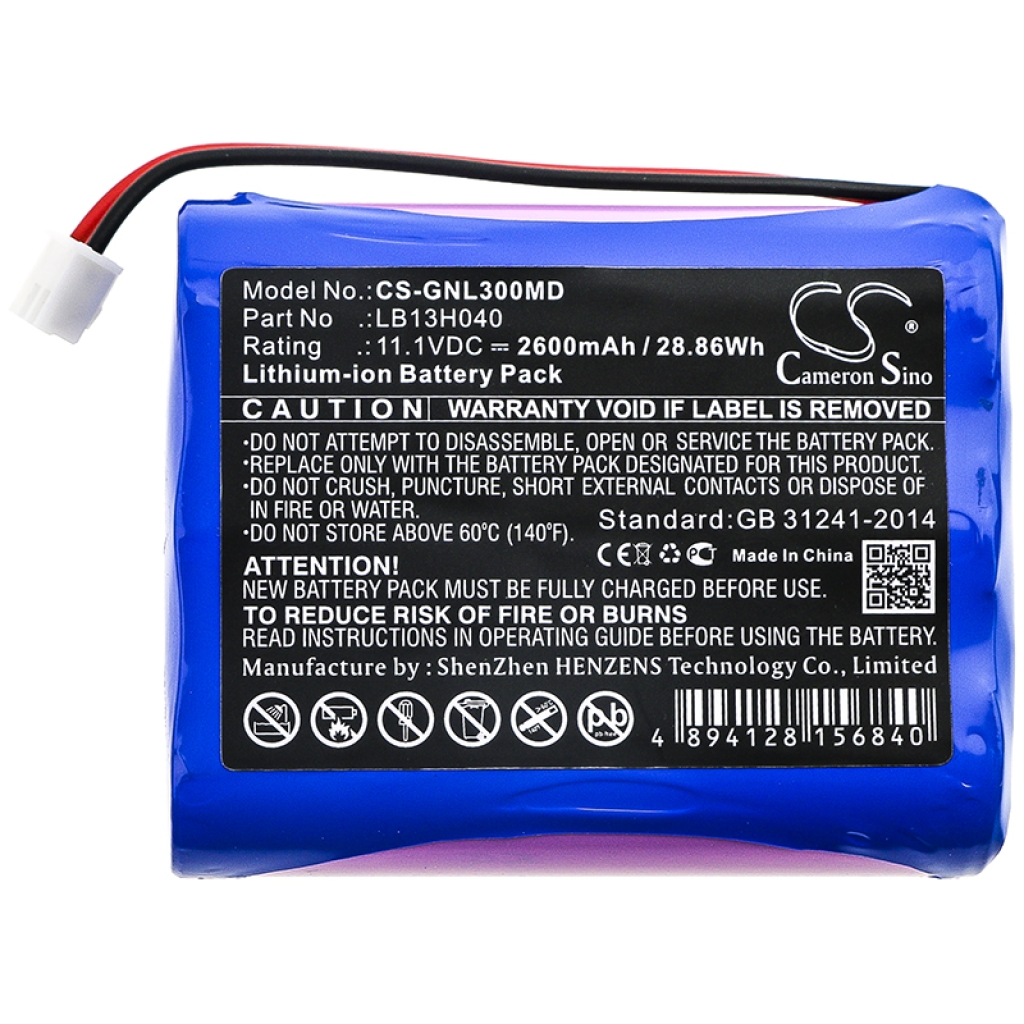 Batterijen Vervangt LB13H040