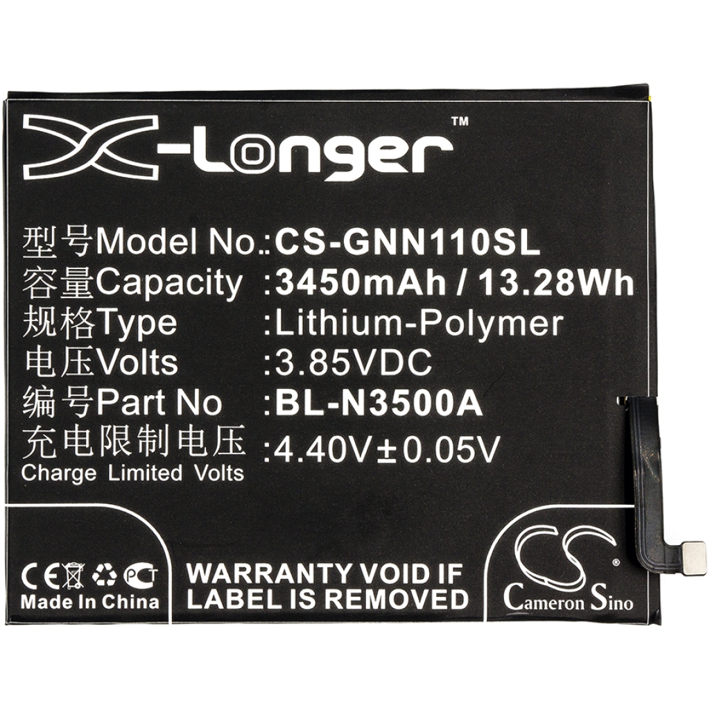 Batterij voor mobiele telefoon GIONEE CS-GNN110SL