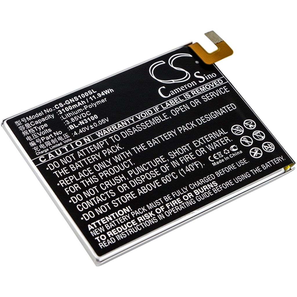 Batterij voor mobiele telefoon GIONEE CS-GNS100SL