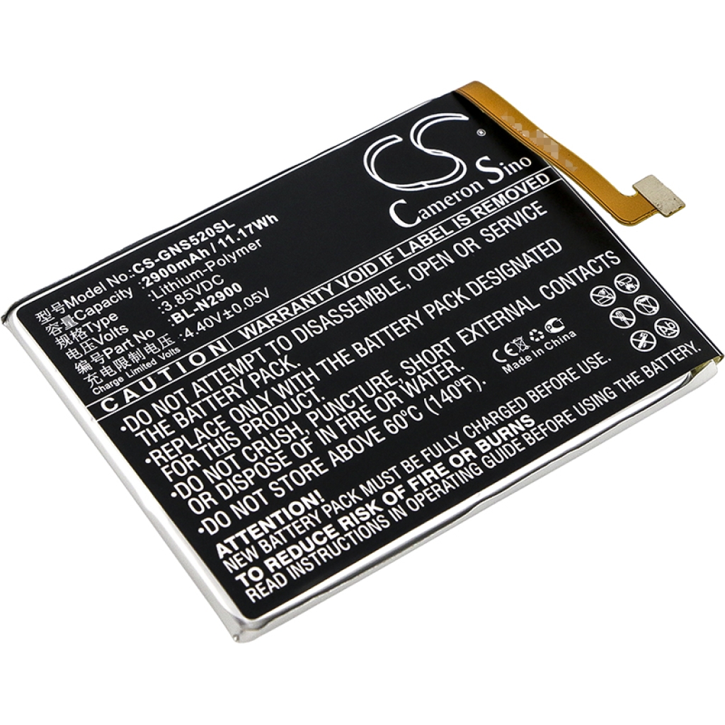 Batterij voor mobiele telefoon GIONEE CS-GNS520SL