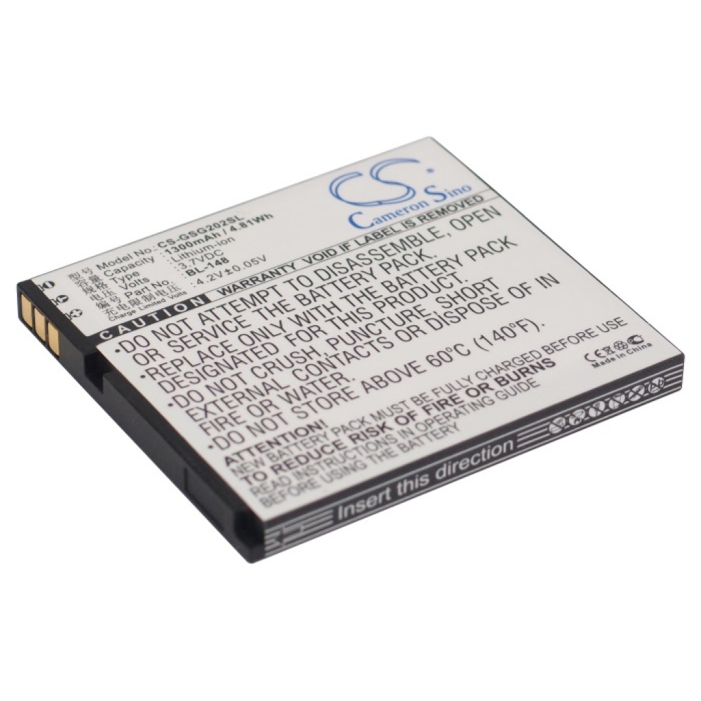 Batterij voor mobiele telefoon Gigabyte CS-GSG202SL