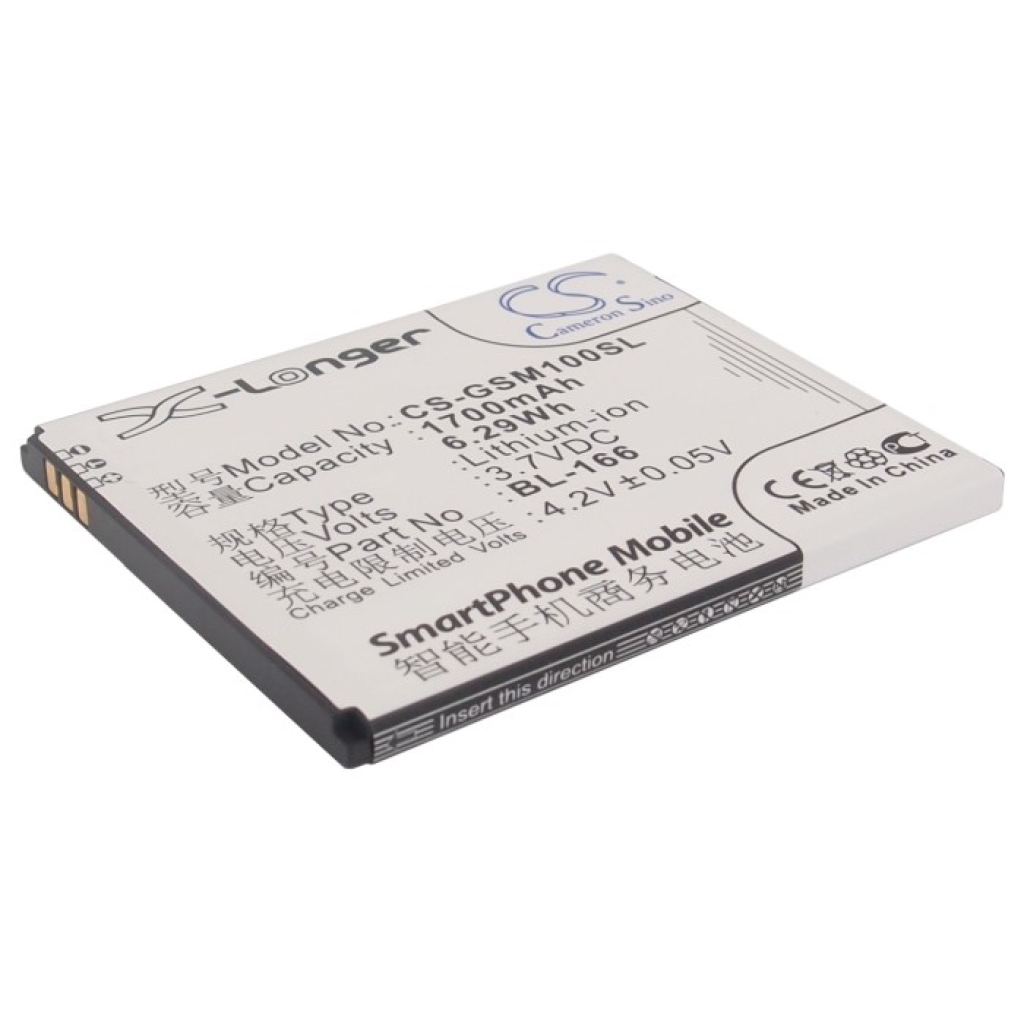 Batterij voor mobiele telefoon Gigabyte CS-GSM100SL