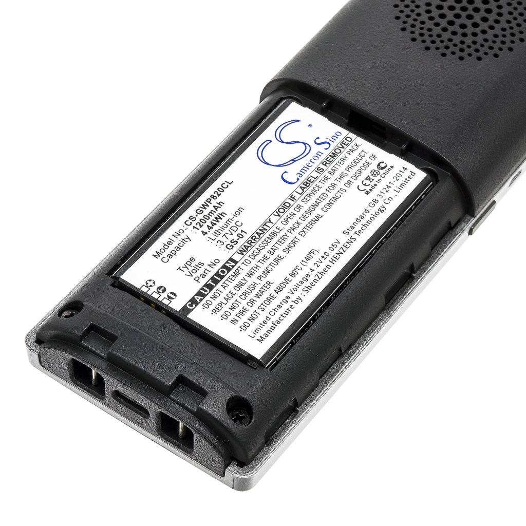 Batterijen Draadloze telefoon batterij CS-GWP820CL
