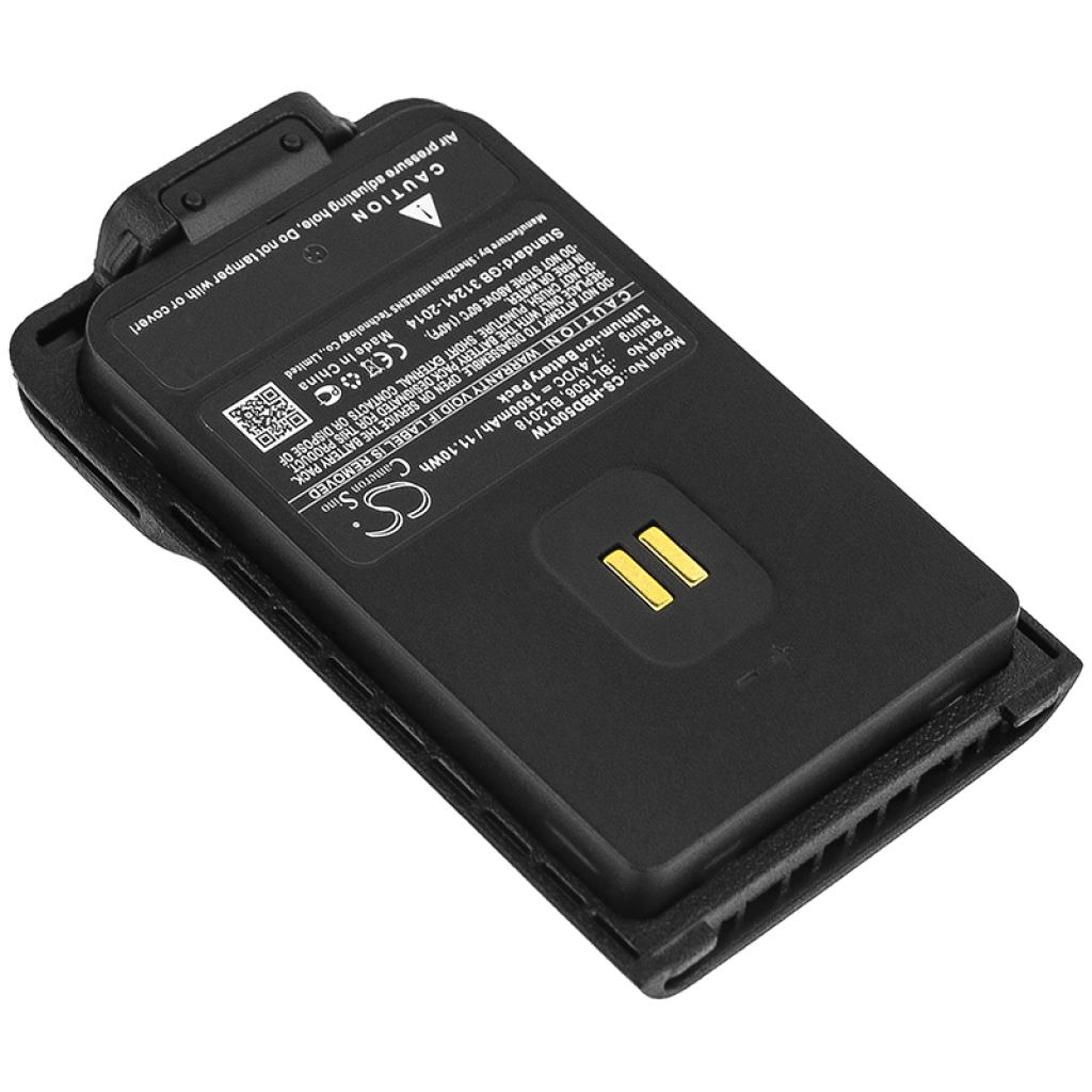 Batterij voor tweerichtingsradio Hytera BD555