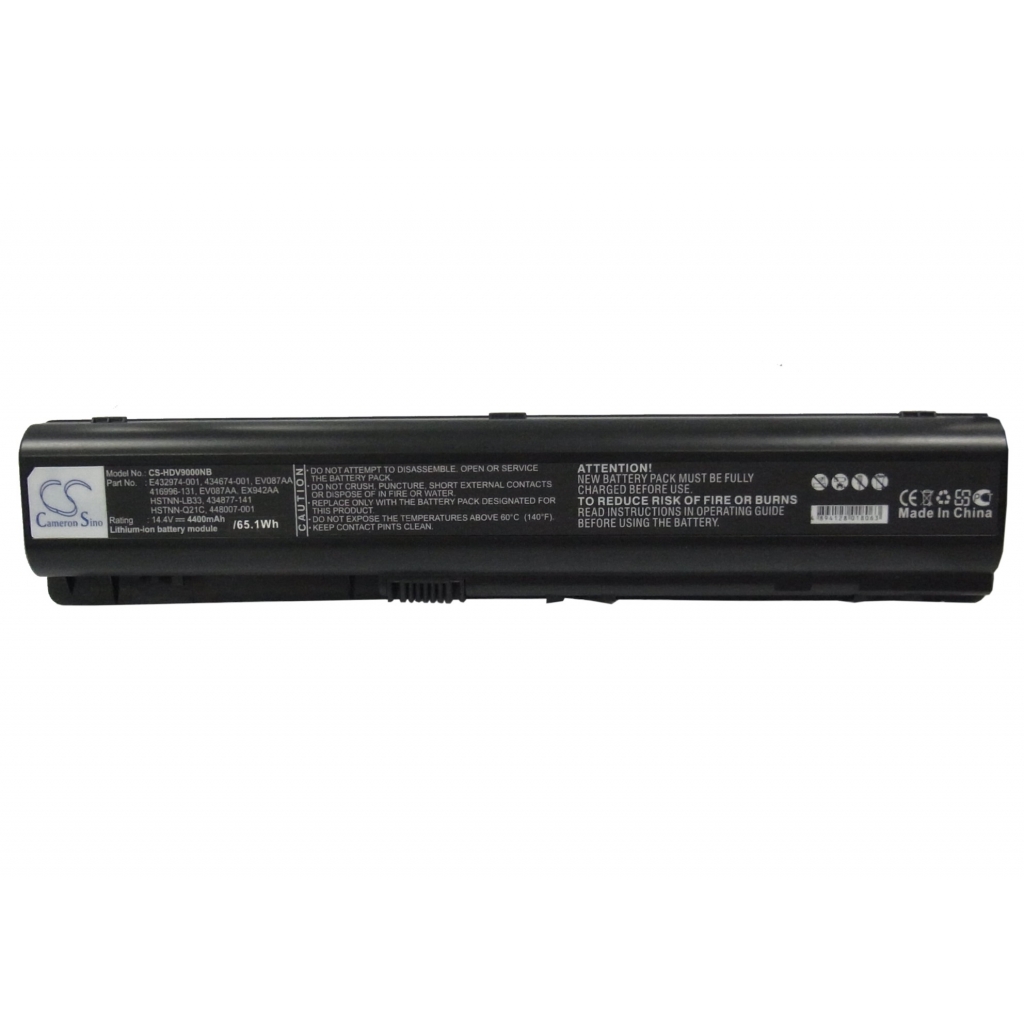 Notebook batterij HP Pavilion dv9500t